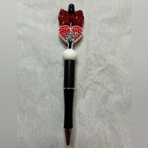Red Heart Tree Decorative Ballpoint Pen